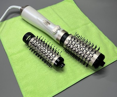 2 in 1 Heißluft Styler Kamm 38 mm 50 mm Locken Rundbürste Rotierend Trockner