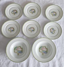 SUZANNE LALIQUE ASSIETTES DECOR "Nicole" PORCELAINE HAVILAND LIMOGES 