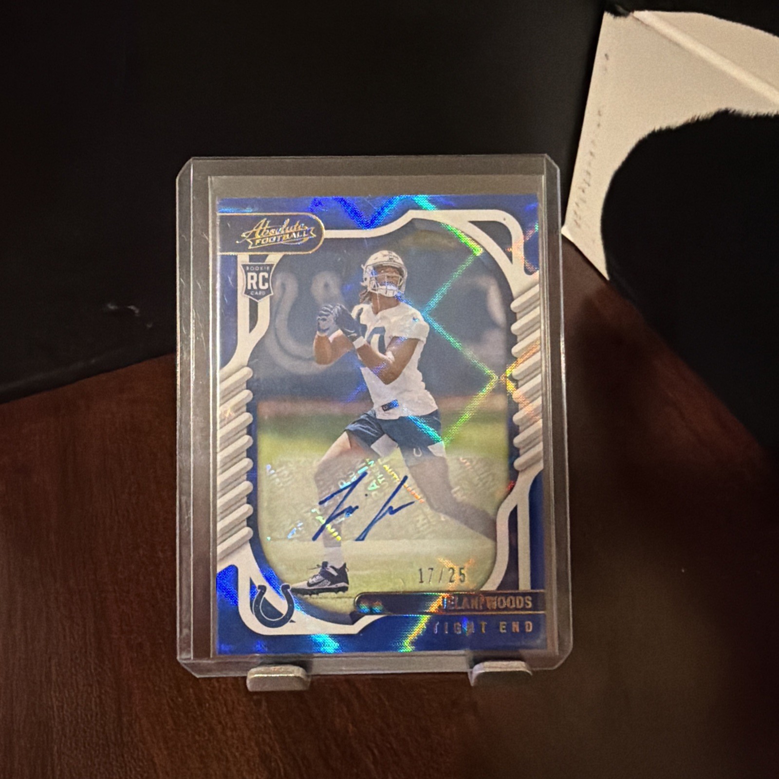 Jelani Woods Panini Absolute #168 Autograph