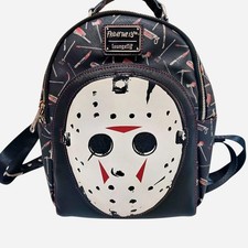 Loungefly Friday the 13th Jason Mask Mini Bac...