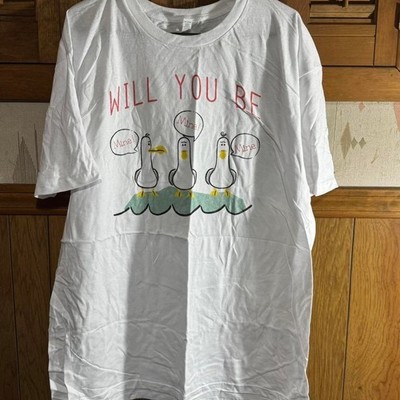 Hot Topic Finding Nemo ''Will  you be mine'' white t-shirt Size XL