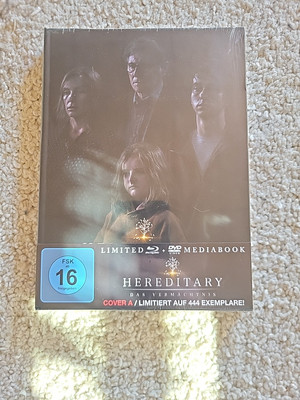 Hereditary - Das Vermächtnis Blu Ray Mediabook NEU/OVP Limitiert 444 Stk. Cov A