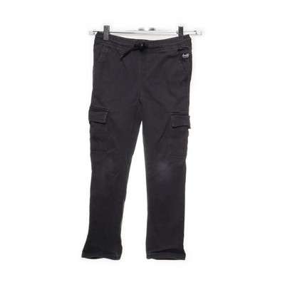 Dopo Dopo Boys, Cargohose, Größe: 128, Grau, Baumwolle/Elasthan, Einfarbig #zvD