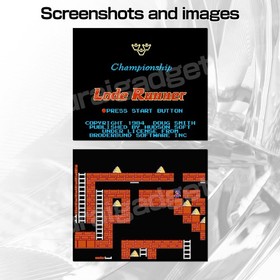 Lode Runner & Championship Lode Runner Nintendo Famicom / FC [Japan NES] HUDSON