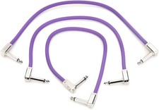 Ernie Ball Flex Patch Cable - 12 inches, Purp...