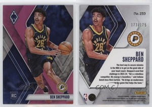 2023-24 Panini Phoenix Rookies Pink /175 Ben Sheppard #253 Rookie RC