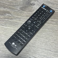 LG AKB36097101 DVD Recorder DVD VCR Remote Control Black OEM Tested WORKS