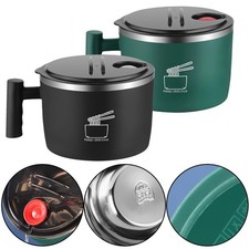 1000ml Rapid Ramen Bowl Instant Noodles Stockpot Non-Toxic Sealed Leak-Proof