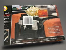 Ideas In Motion Organisateur d'accoudoirs 6 poches avec plateau 11" x 6" neuf dans sa boîte