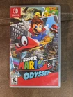 Complete Super Mario Odyssey Nintendo Switch Game& Case, FREE Ship TESTED