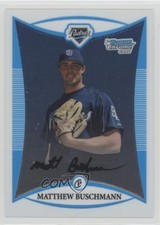 2008 Bowman Chrome Prospects Matt Buschmann Matthew Buschmann #BCP95 0y3