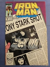 MARVEL COMICS - IRON MAN - VOLUME 1 - # 243 - JUNE 1989 - COPPER AGE
