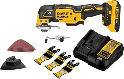 #ad #ad DEWALT XR 20V Max Cordless Brushless 3sp 6pc Oscillating Multi Tool Kit DCS356C1 $105.90