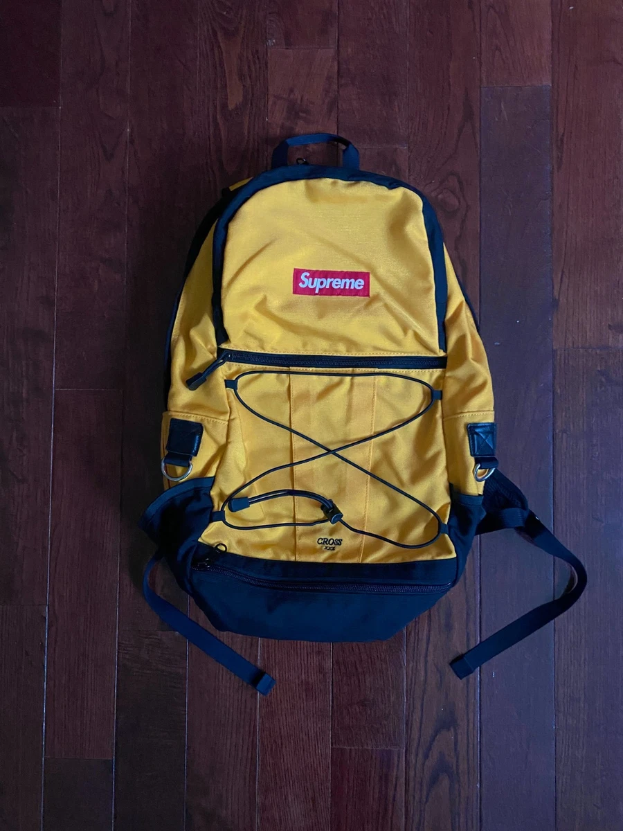 Supreme Yellow Backpacks for Men for sale | eBay