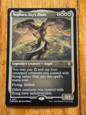 Sephara, Sky's Blade - Commander Masters - MTG  - FOIL - 0471