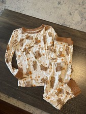 Little Sleepies Bear Pajamas Size 5-6