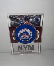 2023 Topps Francisco Lindor Commemorative Team Logo #TLP-FL Mets