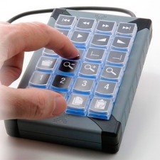 Ergoguys XK-24-USB-R X-KEYS XK-24 USB WIRED KEYPAD 24 PROGRAMMABLE BACKLIT KEY U