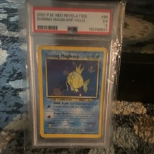 PSA 5 Shining Magikarp Holo 2001 Pokemon Neo Revelation #66 English on eBay