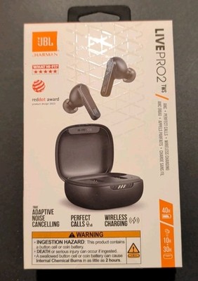 JBL Live Pro 2 In Ear Bluetooth Headphones - Black