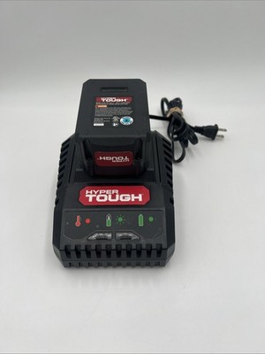 Hyper Tough 20V Volt Lithium-Ion Battery Charger HT21-401-003-12 & 20V BATTERY