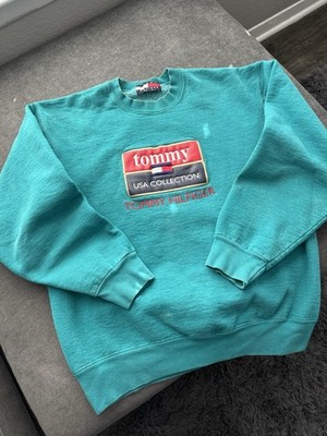 Vintage Tommy Hilfiger USA Collection Leather Patch Size Large
