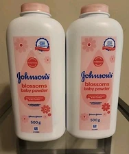 Johnson’s Baby Powder Blossoms 500 Gram 2 Pack Talc