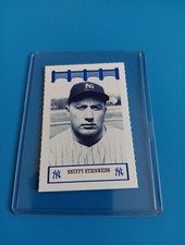 George Snuffy Stirnweiss The Wiz Yankees Of The 50's - New York Baseball Card 