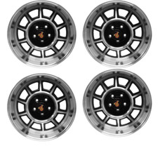 1986-87 Buick Grand National Reproduction Aluminum Rim Wheel 4 18x8 With Caps 1986-87 Buick Grand National Reproduction Aluminum Rim Wheel 4 18x8 With Caps