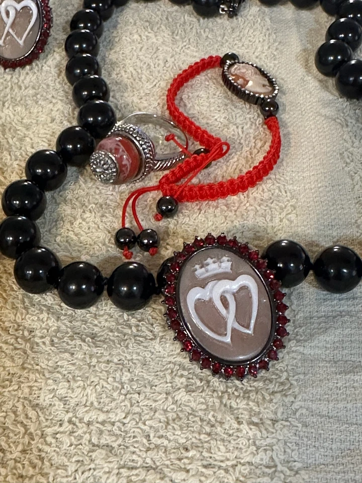 Lote Mixto Joyería HSN Disney Amedeo Camafeos Collar Pulsera Pendientes Anillo Foto 4 de 4