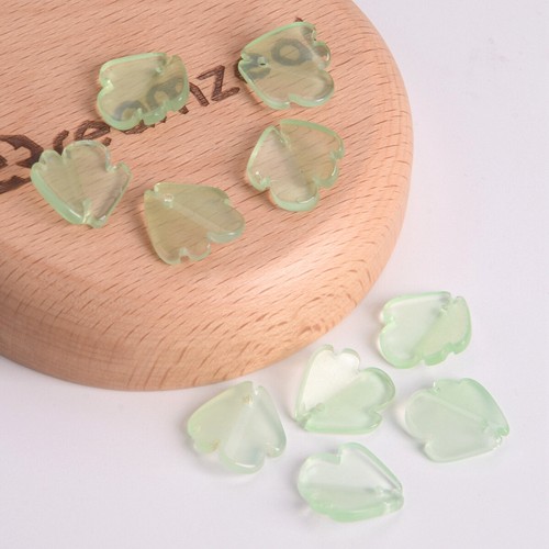 10pcs 15mm Petal Shape Crystal Glass Loose Top Drilled Beads for Jewelry Making - Picture 45 of 55
