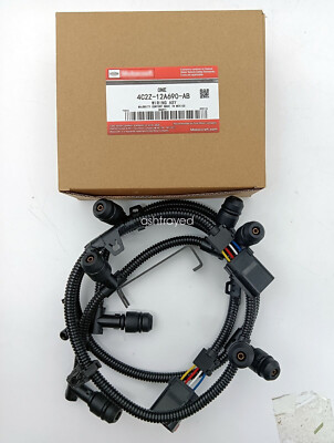 Left + Right Glow Plug Harness Wiring Fit 04-10 Ford 6.0L Diesel F250 F350 E250