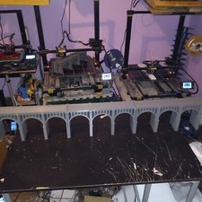 N Scale 2 Lane XL VERSION Bridge 45" Viaduct Bridge WIDER TALLER