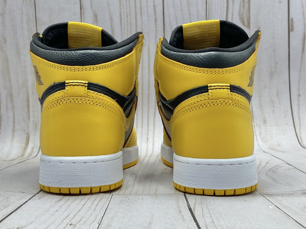 Nike Air Jordan Retro 1 High OG GS Pollen Size 5.5y 575441 Nike Air Jordan Retro 1 High OG GS Pollen Size 5.5y 575441
