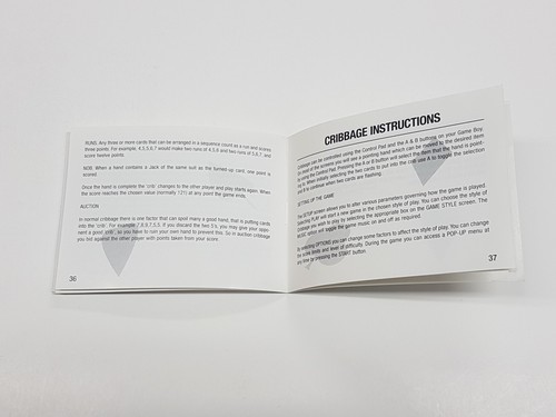 Las Vegas Cool Hand Nintendo Game Boy Color Manual Only * - Picture 21 of 24