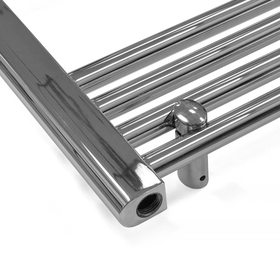 Radiador Toalla Hidrónica Cromo, 31.5" x 19.7" x 1.2" Foto 4 de 4