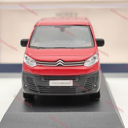 Norev 1/43 Citroen Jumpy 2016 VAN red Diecast Metal Car Limited Collection Gifts - Picture 5 of 7