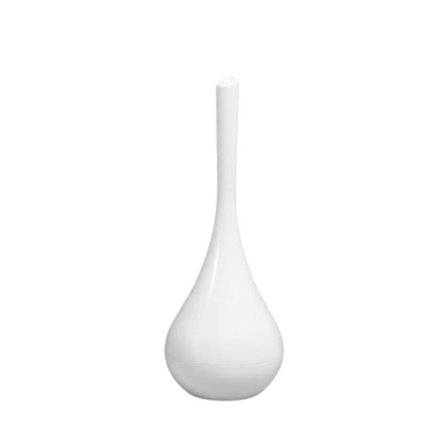 AORTULL White Toilet Brush and Holder Set,Modern Decoration Toilet Bowl Clean...