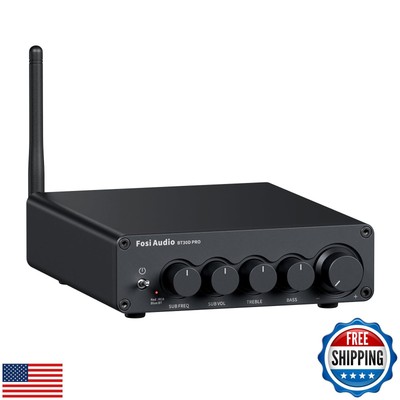 Fosi Audio BT30D Pro TPA3255 Hi-Fi Bluetooth 5.0 Stereo Audio Receiver Amplif