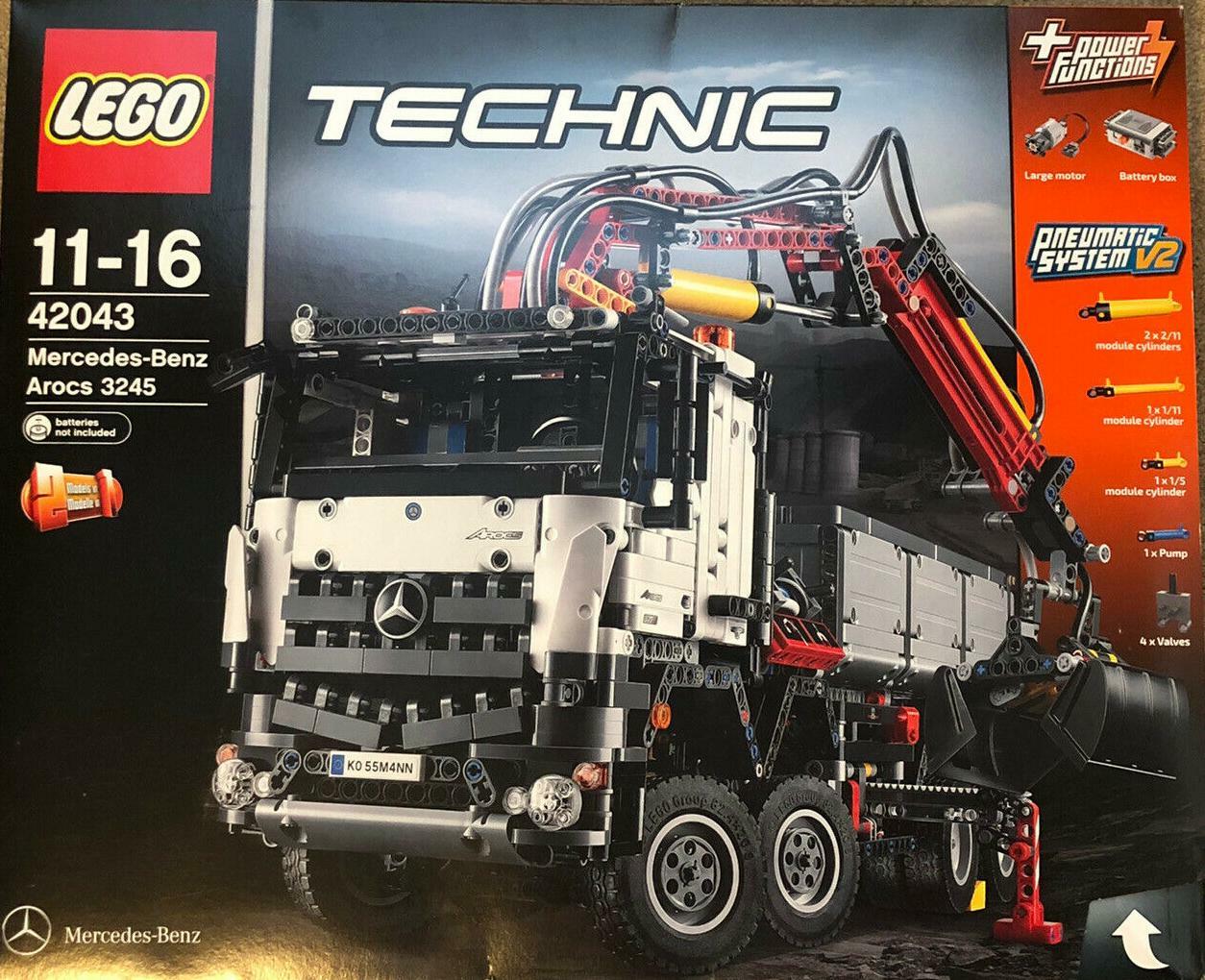 mercedes arocs lego technic
