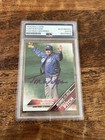 Tom Watson Signed Topps First Pitch Card Psa Dna Coa Slab Autographed PGA Golf