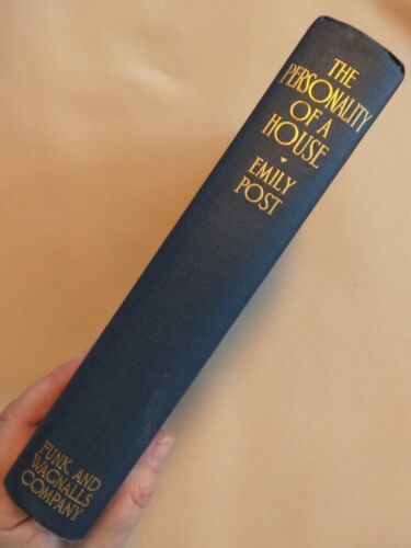 The Personality Of A House Emily Post 1930 Antique Hardcover - Picture 3 of 24