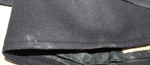 VINTAGE DARK NAVY 100% WOOL 1950'S US NAVY SAILOR PEACOAT - Picture 17 of 18
