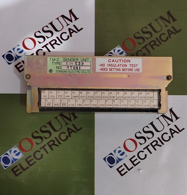 TERASAKI ELECTRIC EIN-532 TM-2 CIRCUIT BREAKER SENDER UNIT FREE FAST SHIPPING