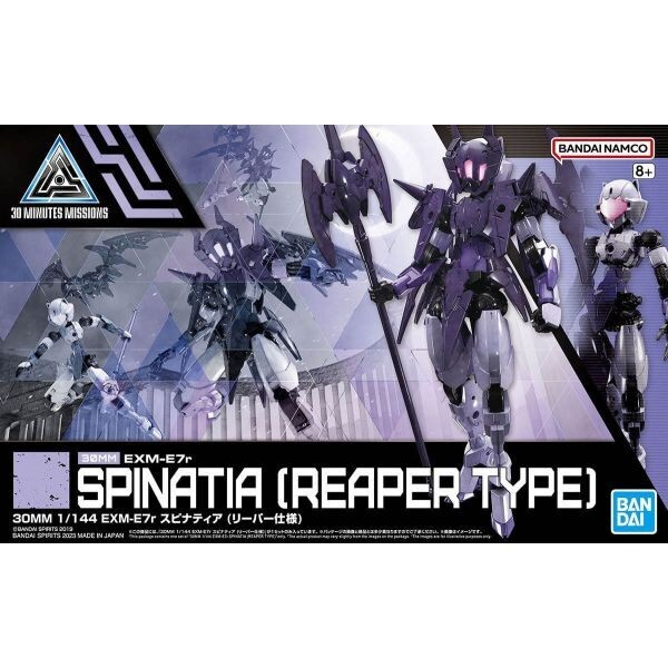 BANDAI 30 Minutes Missions 30MM EXM-E7r SPINATIA (REAPER TYPE) 1/144 Model Kit