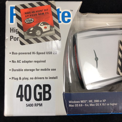 SmartDisk USBFLB40 40 GB FireLite USB 2.0 5400 RPM Portable External Hard Drive - Picture 7 of 11