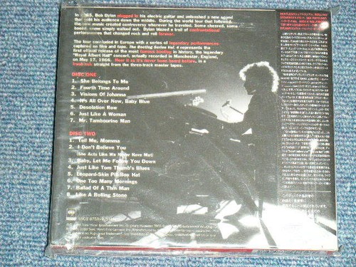 BOB DYLAN Japan 1998 NM 2-CD's+Obi LIVE 1966 ROYAL ALBERT HALL CONCERT - Picture 2 of 6