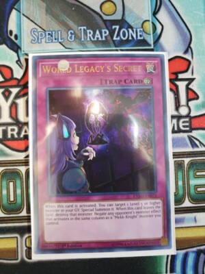World Legacy's Secret EXFO-EN072 Ultra Rare 1st Ed Yugioh Card NM | eBay
