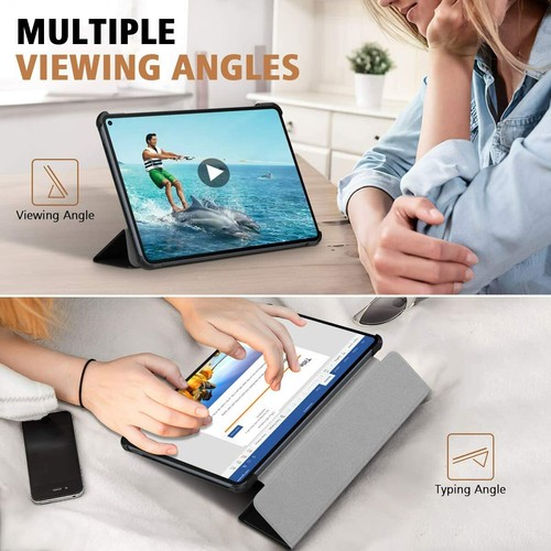 Leather Magnetic Smart Stand Case Cover For Samsung Galaxy Tab A7 Lite 8.7" Inch - Picture 19 of 22