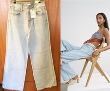 NWT ZARA SUPER HIGH RISE WIDE LEG JEAN - 38  US 6